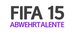 Liste mit Abwehr Talente für FIFA 15