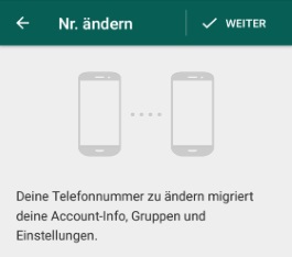 Whatsapp kontakt hat neue nummer