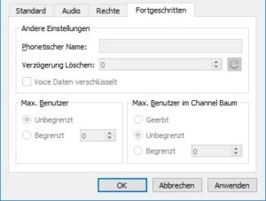 Channel Max Family Reached: TS3-Problem