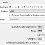 Verworfene Frames in OBS Studio/OBS Classic