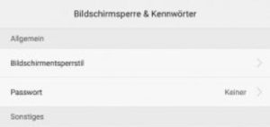 Huawei Bildschirmsperre deaktivieren