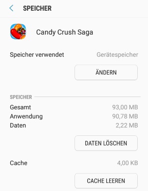 Android Spielstand Löschen