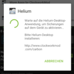 Android-Spielstände über Helium-App auf neues Handy übertragen