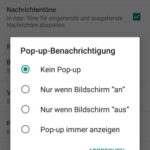 Nachrichten-Vorschau in WhatsApp ausschalten