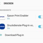 Samsung Galaxy Drucken über WLAN