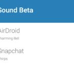 Benachrichtigungstöne von bestimmten Apps ändern mit MegaSound