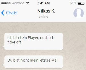 Liste mit Liedern für einen WhatsApp Songtext Prank